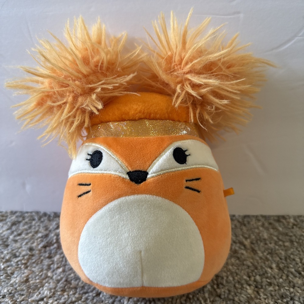Squishmallows Mallora Orange Fox 7" Kellytoy Stuffed Animalβ Plush Toy